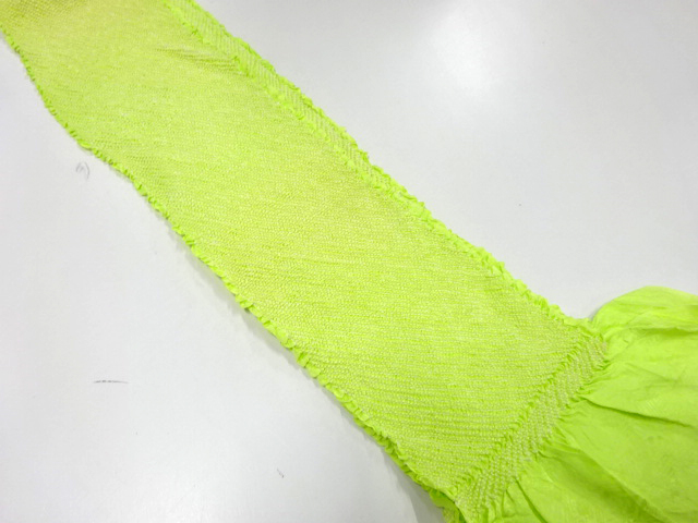 リサイクル　絞り帯揚げ